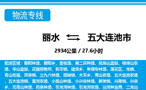麗水到五大連池市物流專(zhuān)線-麗水至五大連池市貨運(yùn)公司
