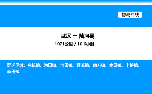 武漢到陸河縣物流專(zhuān)線(xiàn)-武漢至陸河縣貨運(yùn)公司
